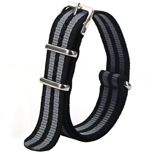 Black & Grey Nato Strap