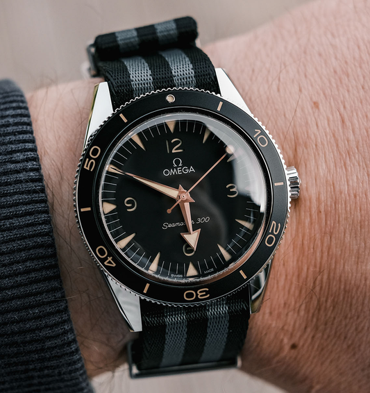 Black & Grey Nato Strap