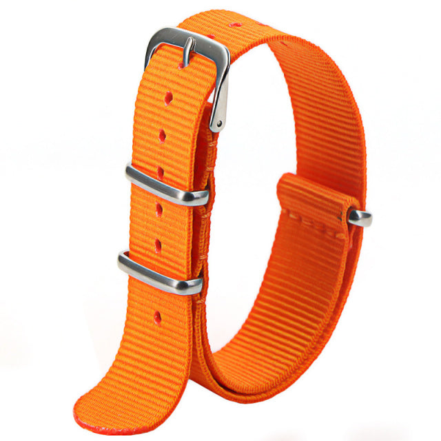 Orange Nato Strap